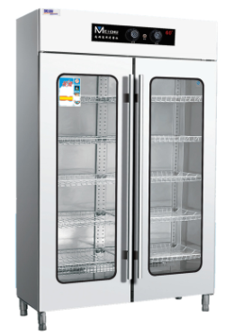 低溫消毒柜60℃ 單門(mén)消毒柜 雙門(mén)消毒柜 光波低溫消毒柜 明檔變頻消毒柜（美廚）